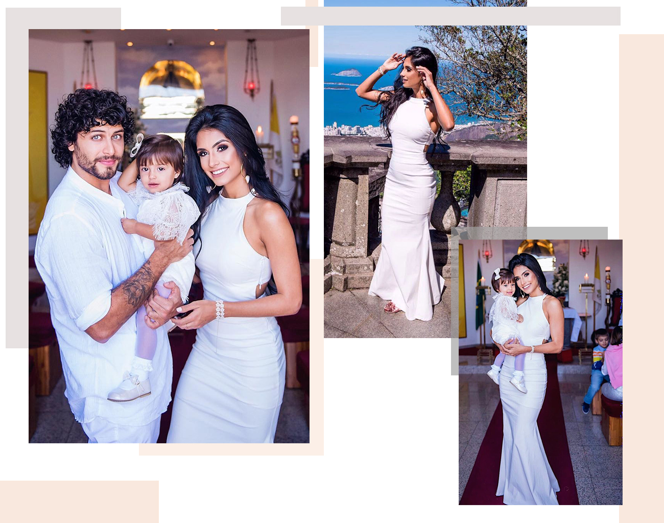 vestido de batizado infantil