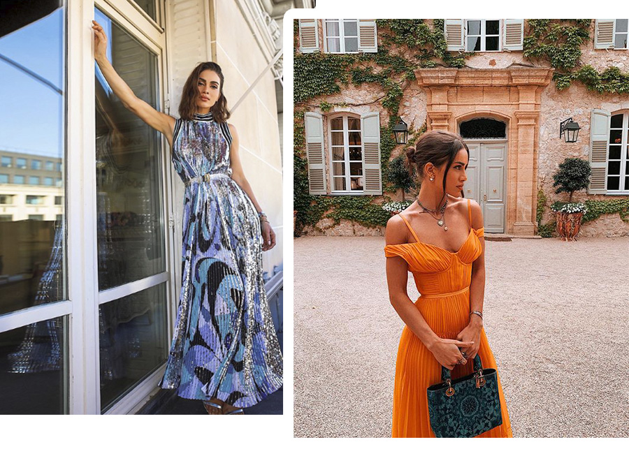 vestido plissado longo vs midi qual escolher