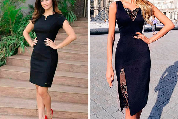 Vestido Daniela Longo Sereia Em Jersey Acetinado Com Capa E Faixa Preto