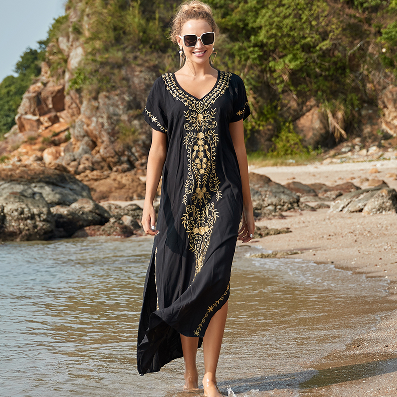 Saída de praia branca