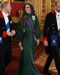 vestido verde kate middleton