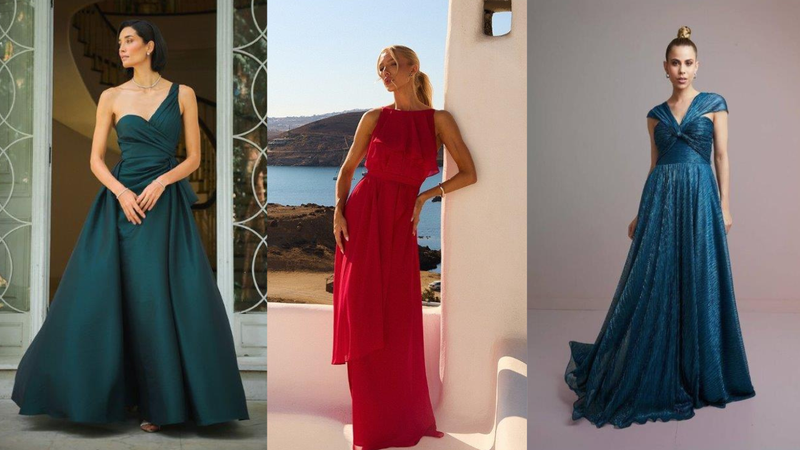 vestido formal longo vs midi qual escolher