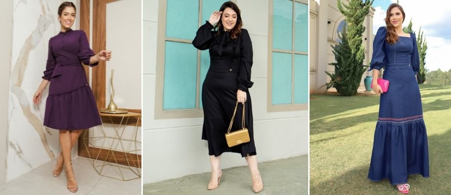 vestidos leves e soltos