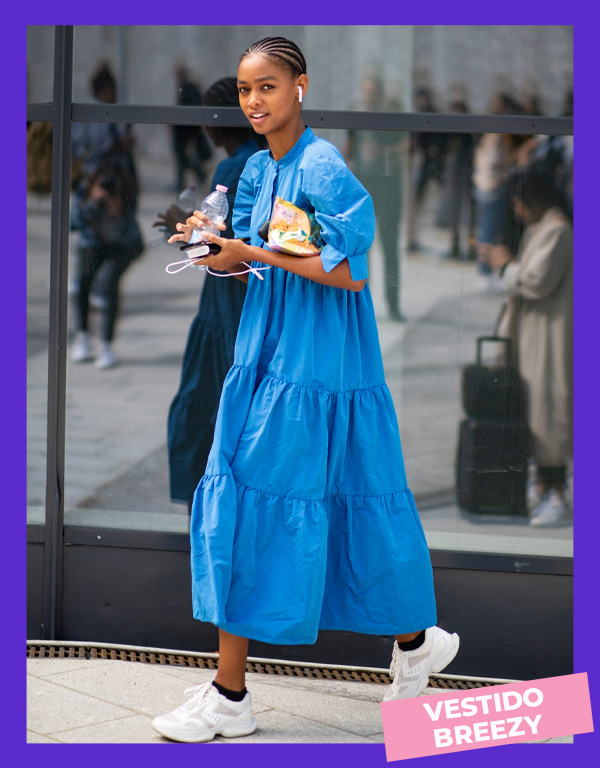 vestidos leves e soltos