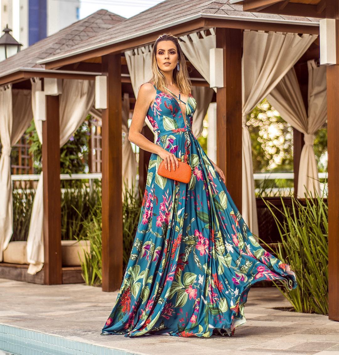vestidos para casamento ao ar livre de dia convidada