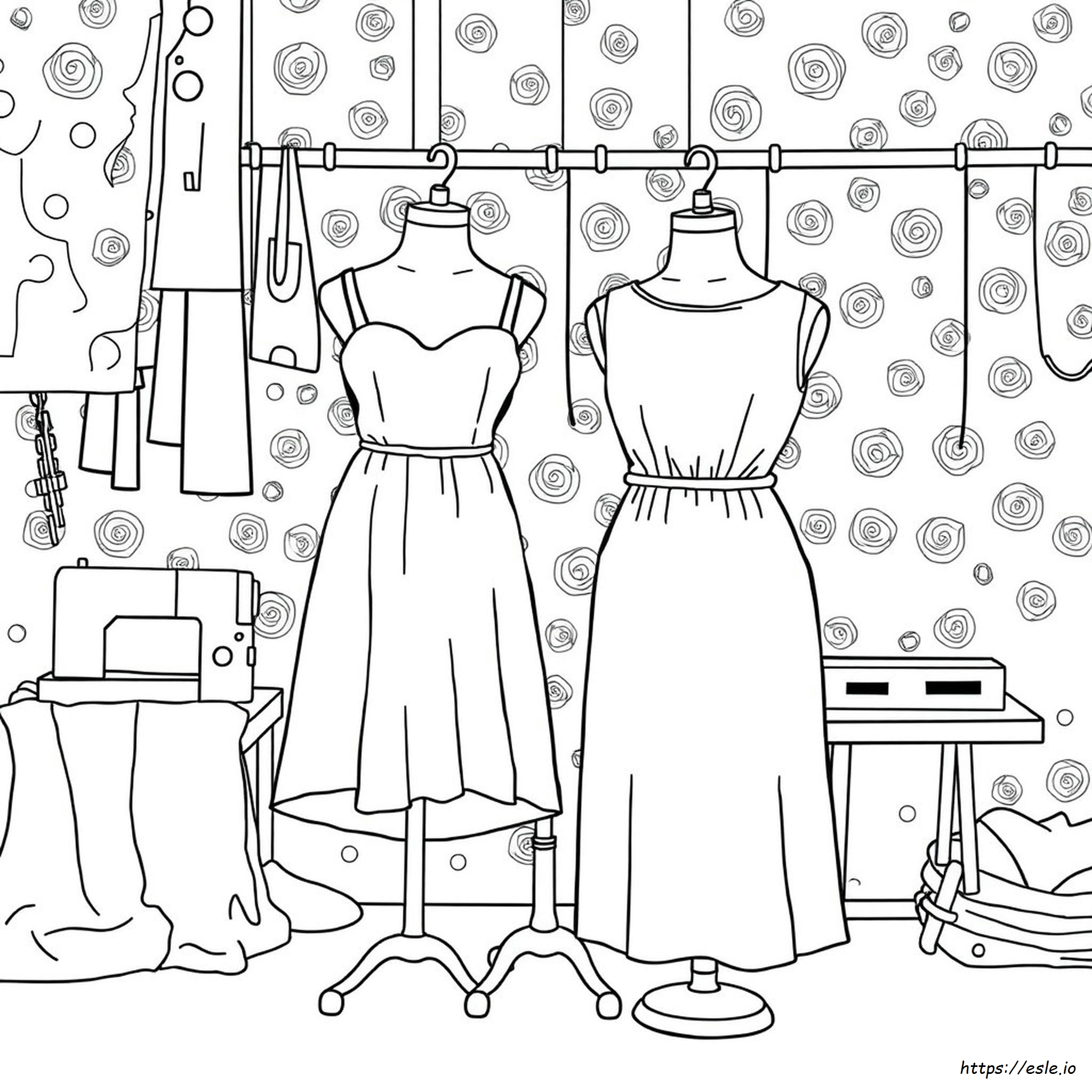 roupas para colorir e imprimir