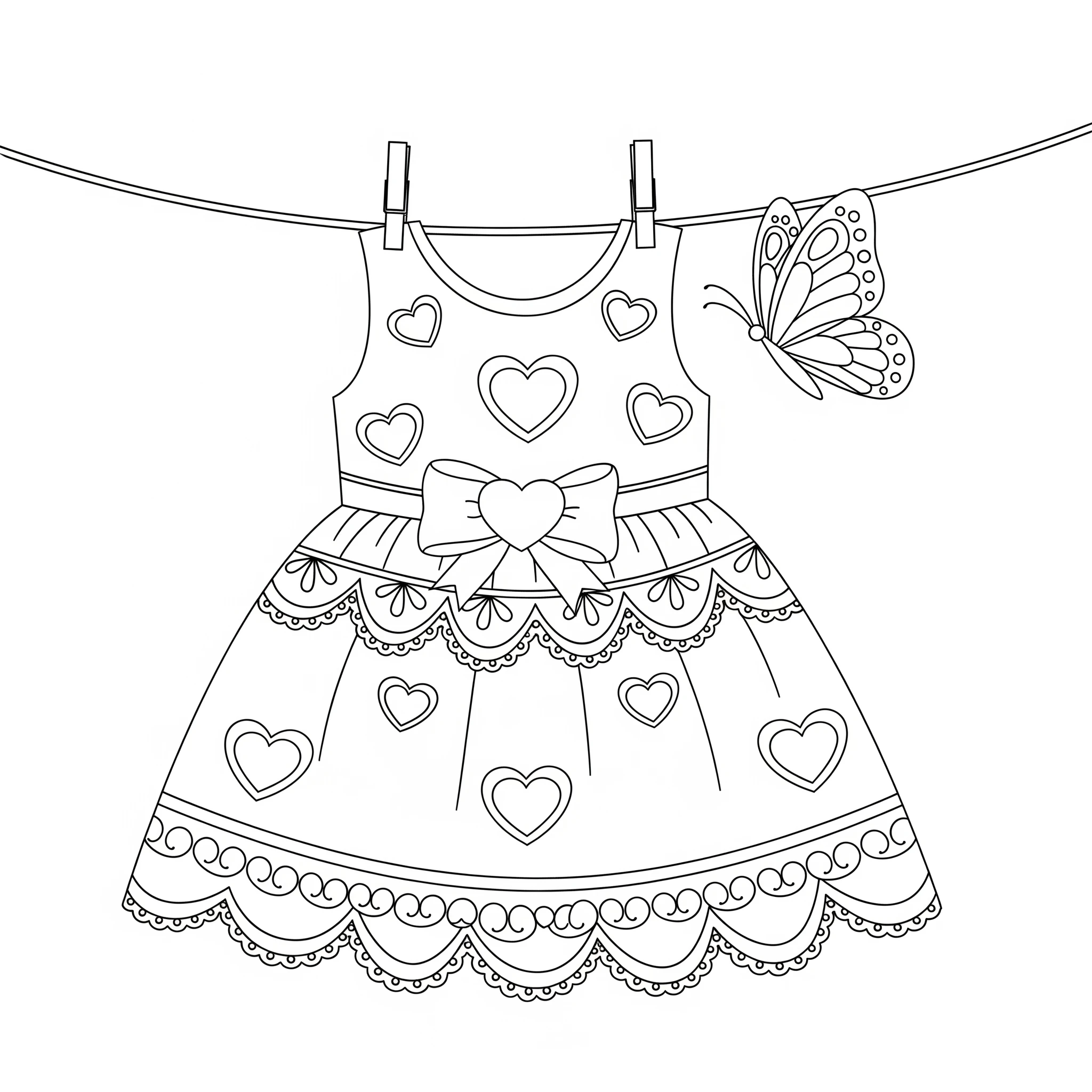 desenhos de moda para colorir