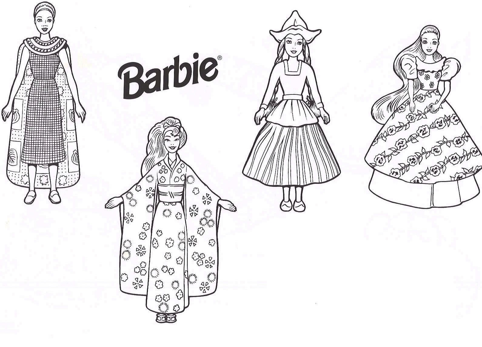 desenhos de vestidos para pintar