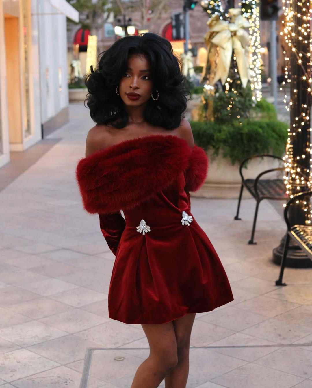 modelos de vestidos modernos para o Natal