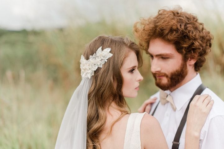 Cabelo Solto e Flores Naturais