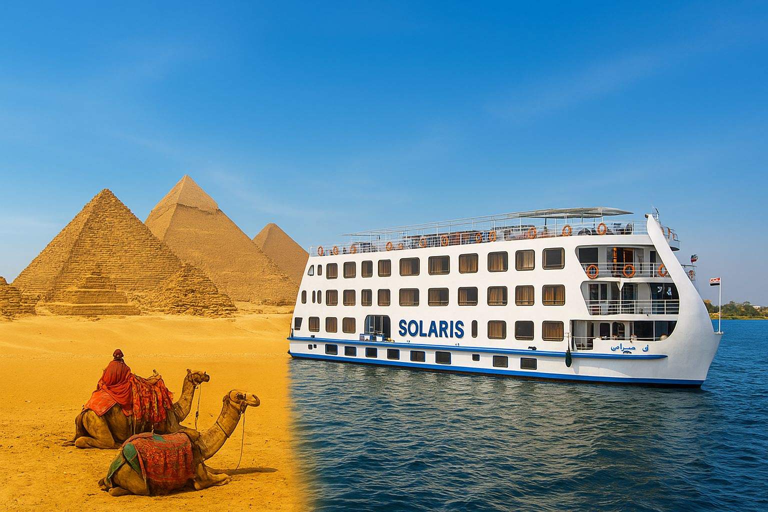 Viagem para o Egito luxo e cruzeiro Nilo