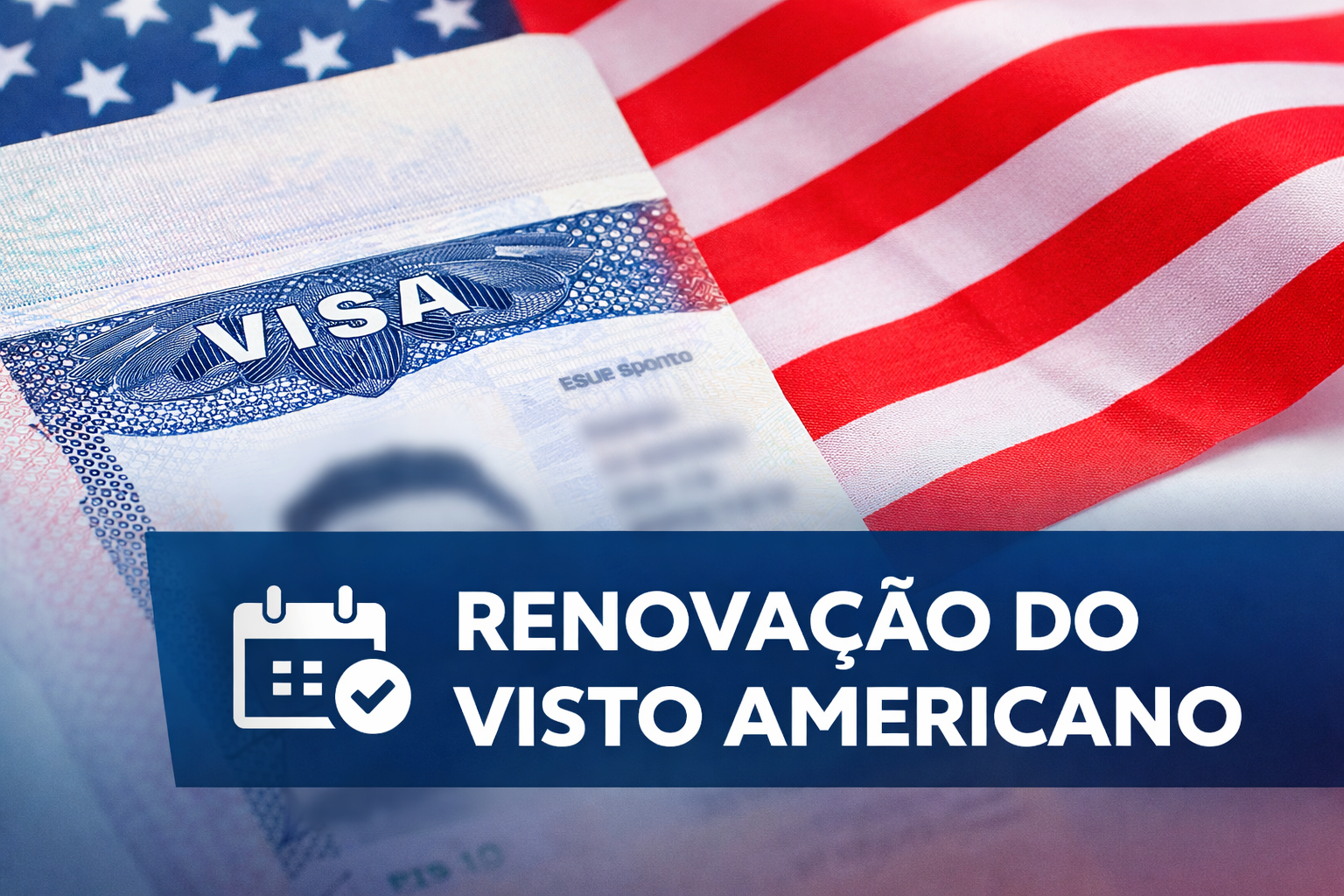 Visto para os Estados Unidos renovação 2026