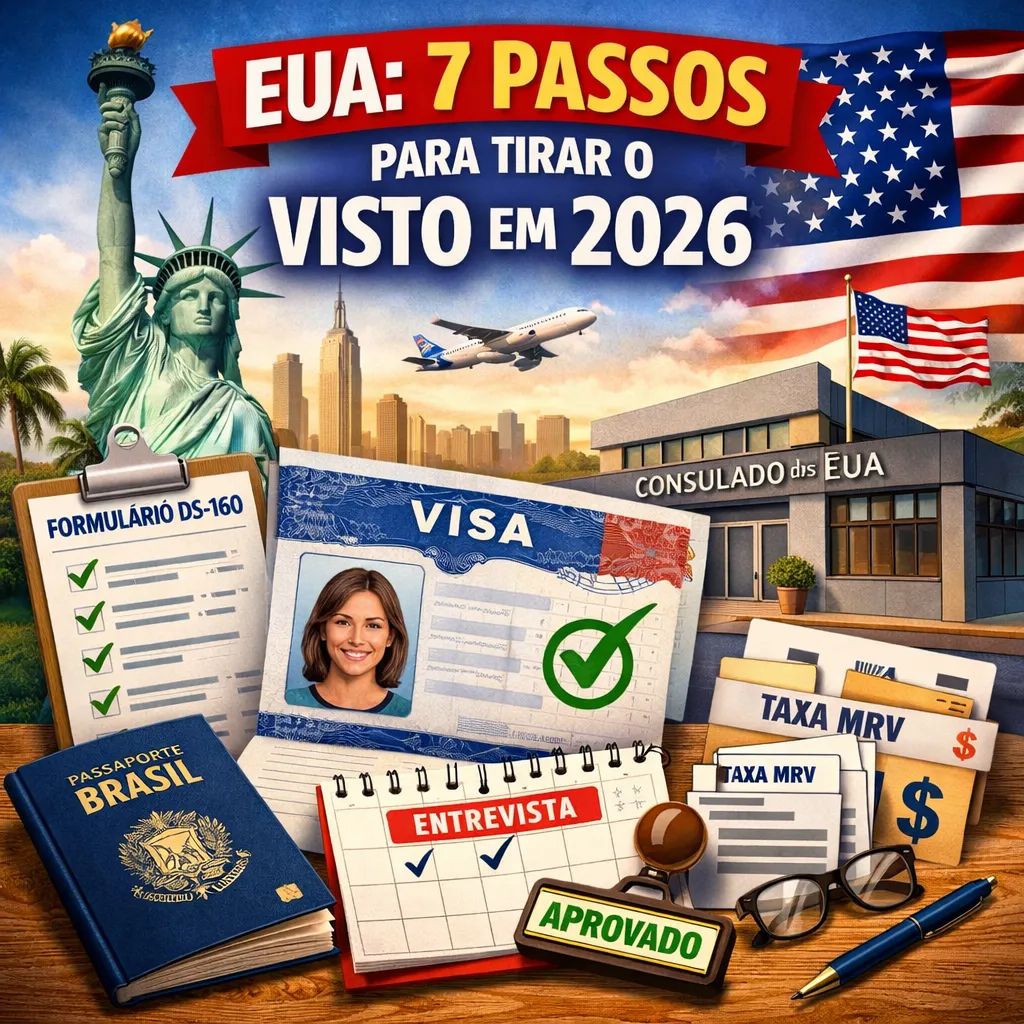 Visto americano de turismo e negócios (B1/B2): tudo sobre a renovação simplificada