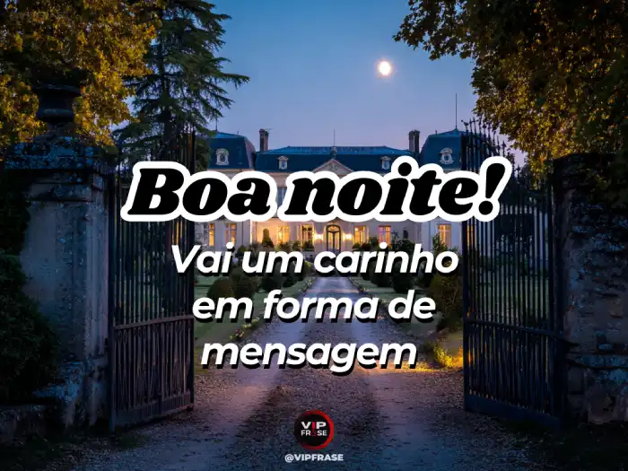 whatsapp boa noite
