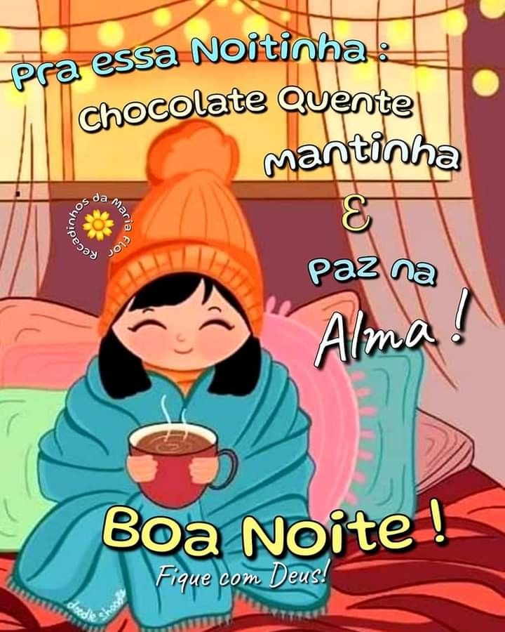 noite fria e aconchegante