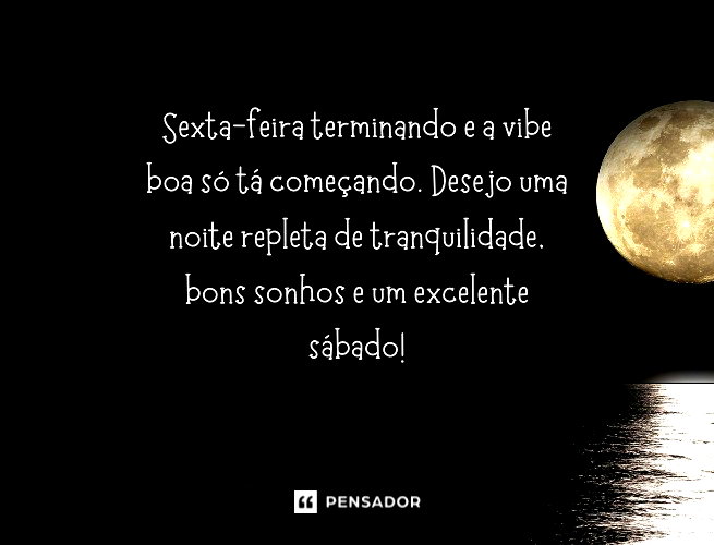 despedida da sexta mensagem