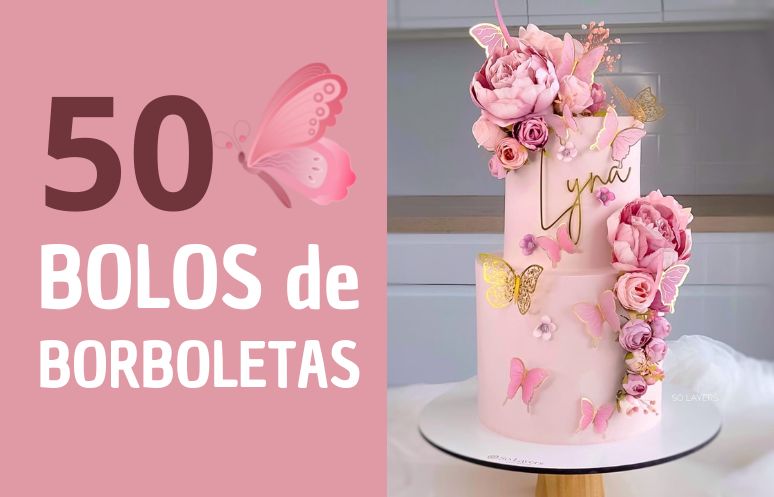 flores de açúcar borboletas