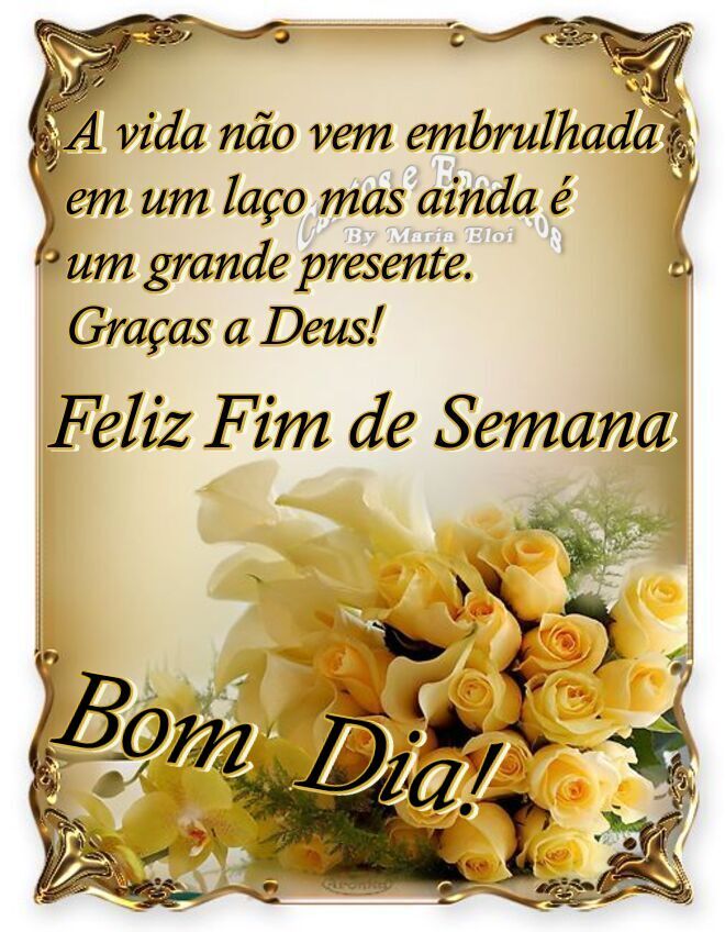 bom dia sábado