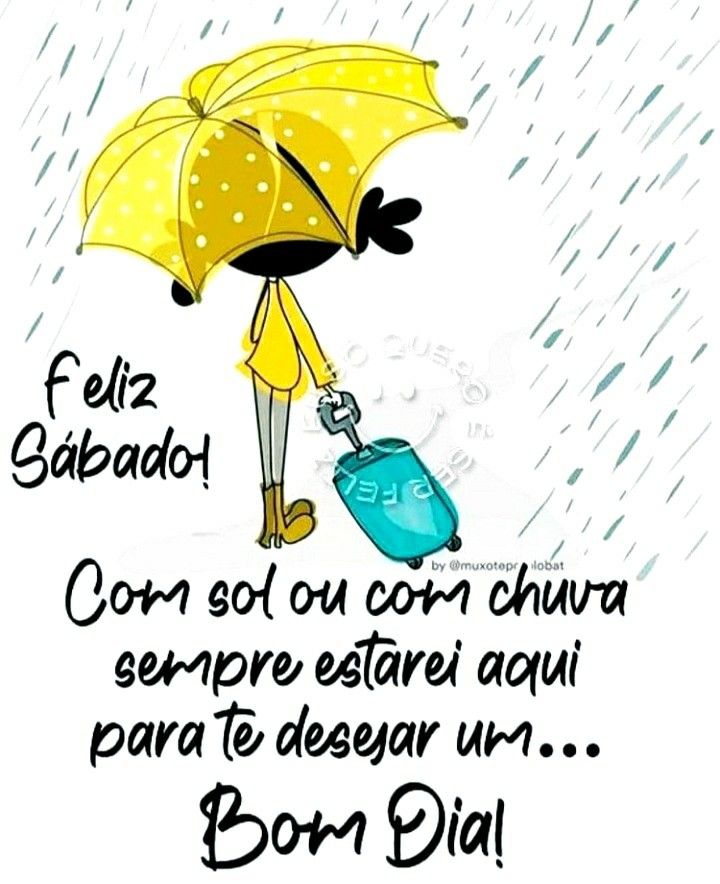 bom dia sábado chuvoso frases