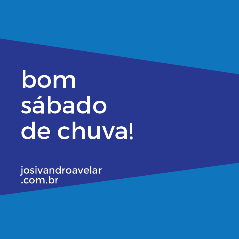 status bom dia sábado chuvoso
