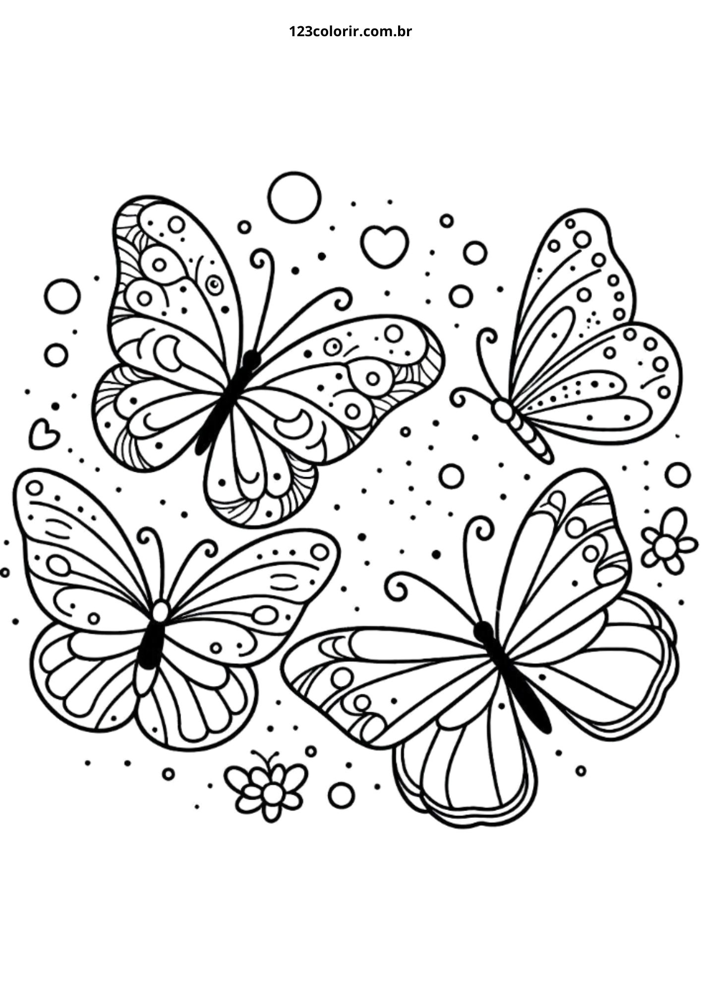 desenhos de insetos para imprimir