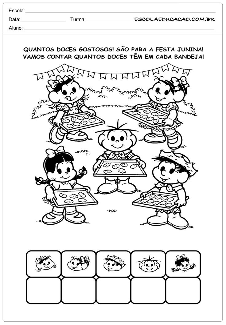 oficinas juninas para bebês