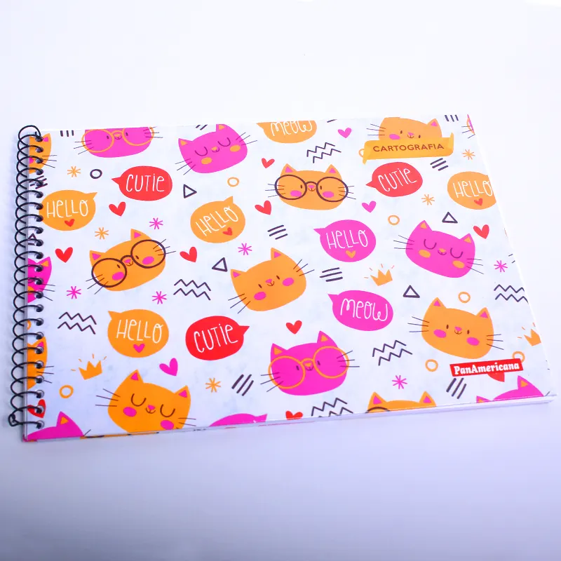 caderno sem pauta