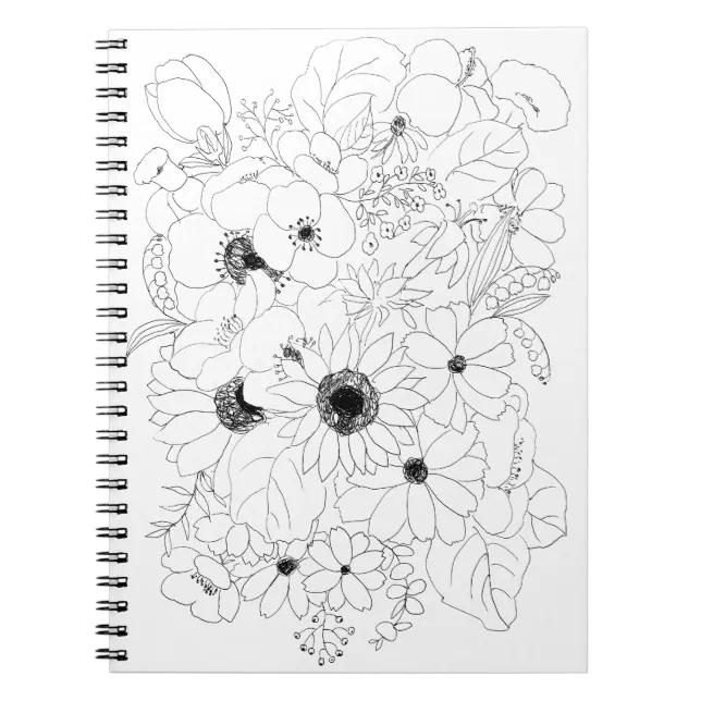 caderno para marcadores