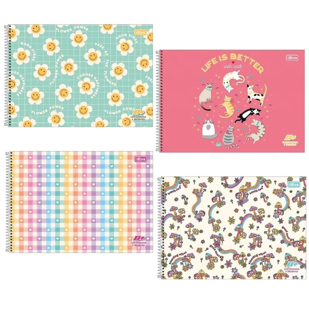 caderno de desenho infantil