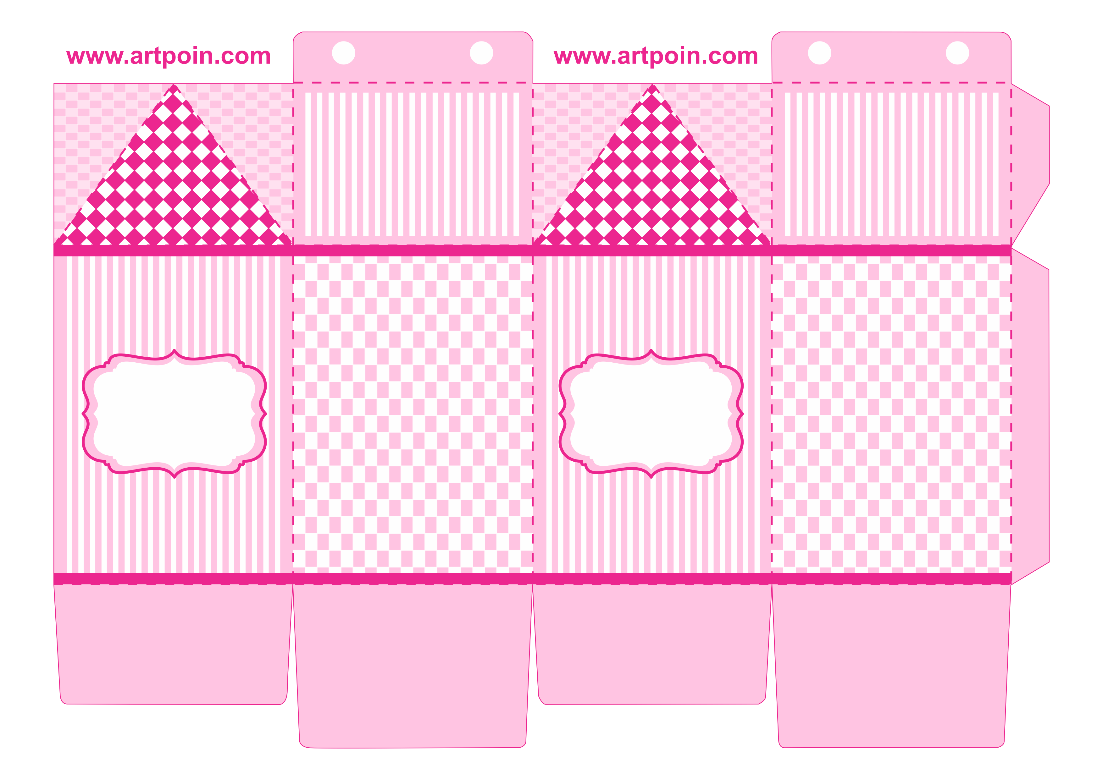 como fazer caixa milk rosa passo a passo