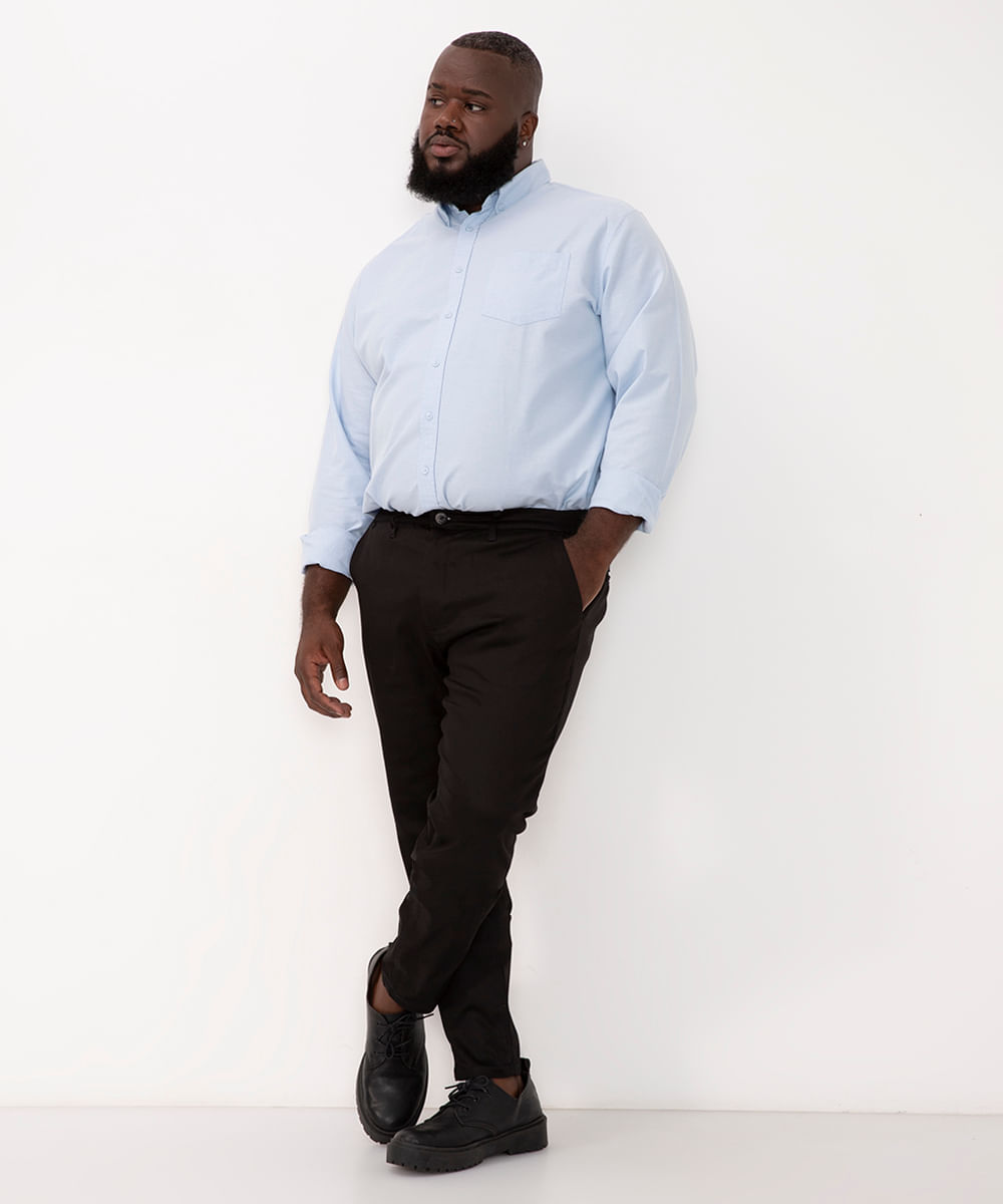 pantalona plus size elegante