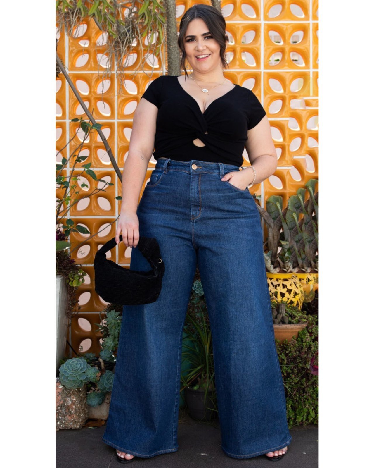 pantalona plus size alfaiataria