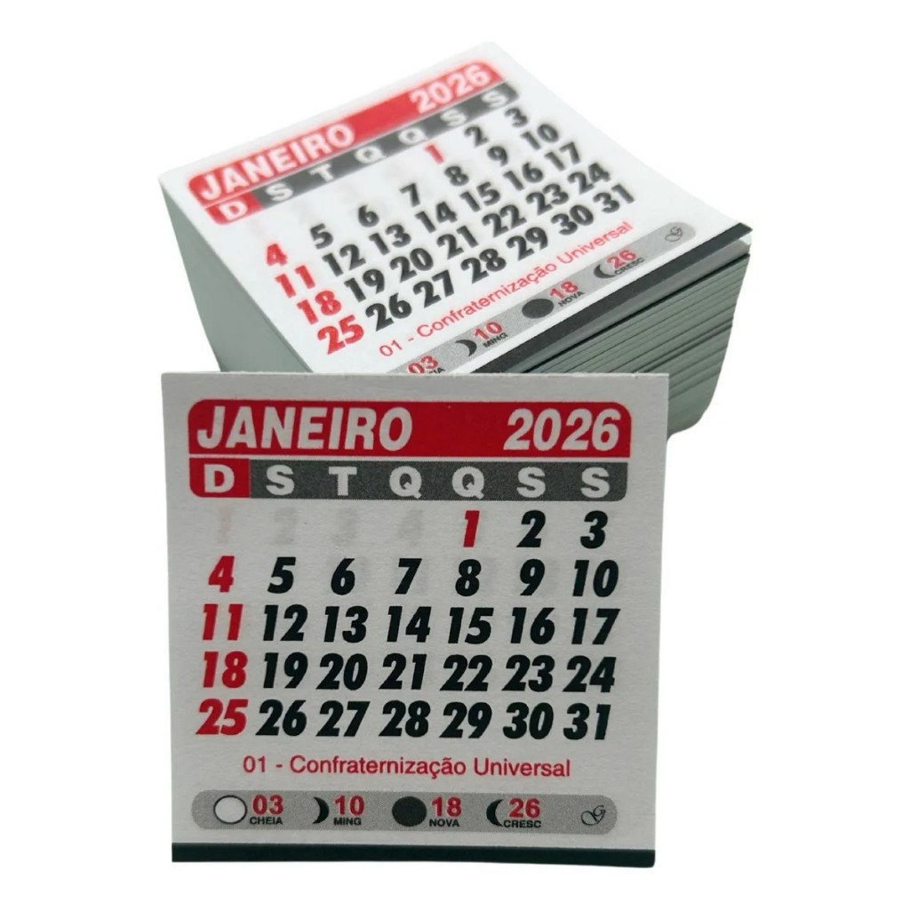 modelos de calendário