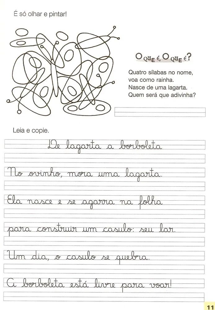 folhas de caligrafia cursiva para imprimir