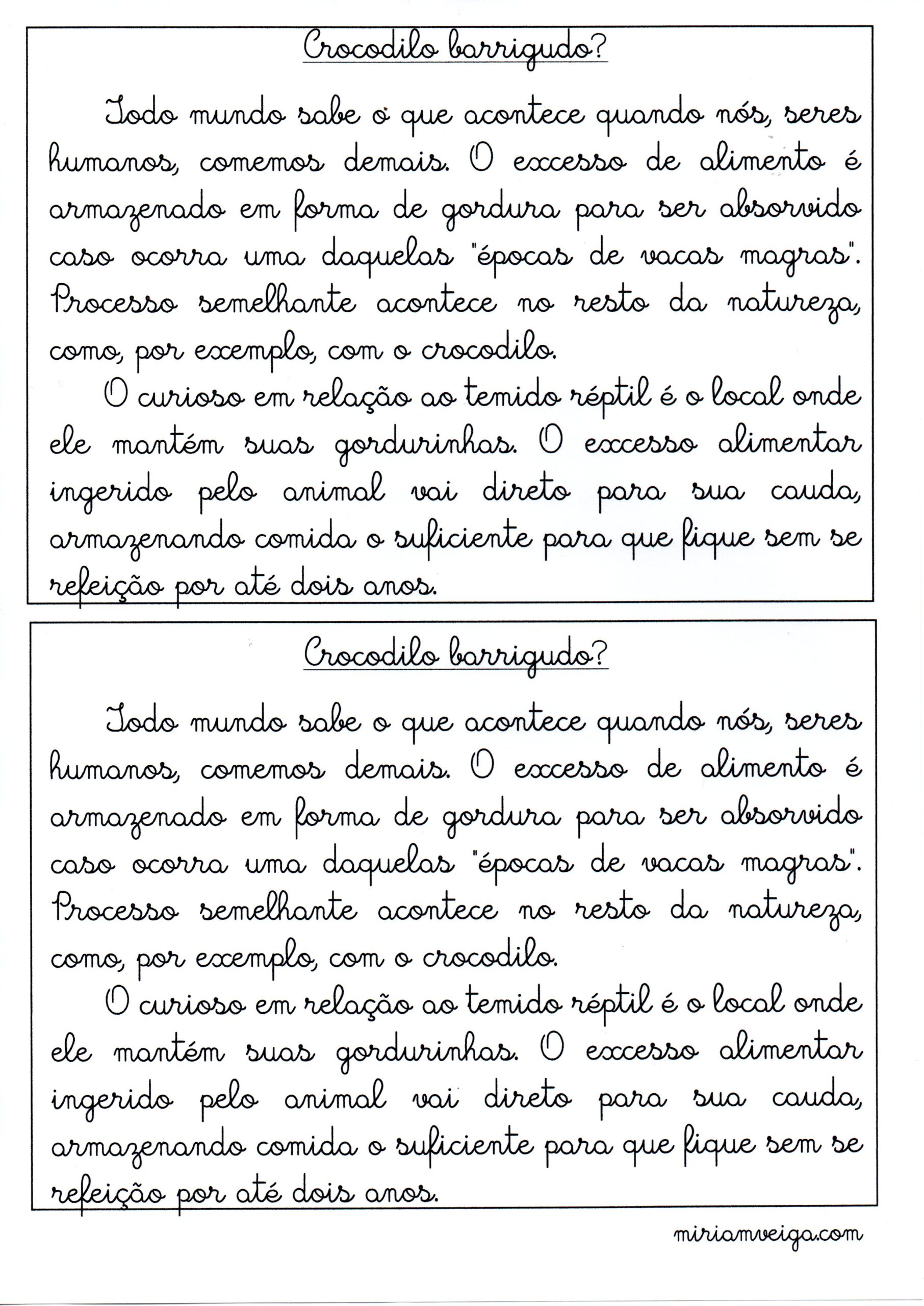 folhas de caligrafia cursiva para imprimir