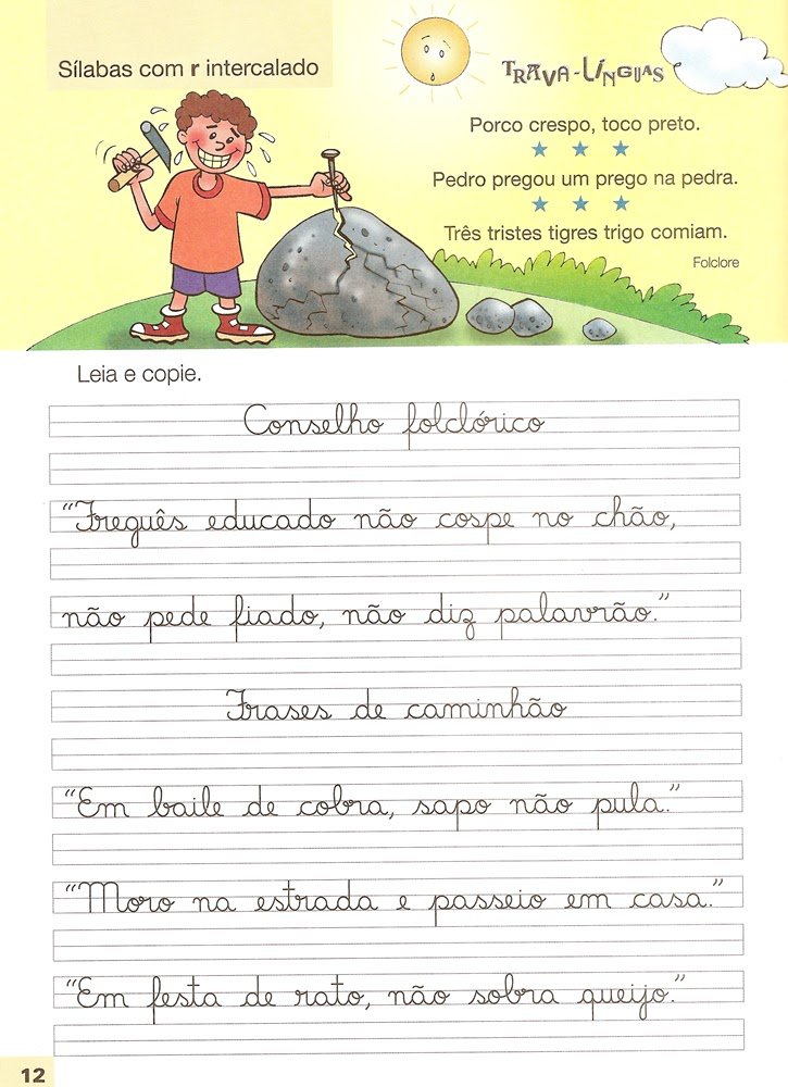 modelos de caligrafia para imprimir grátis