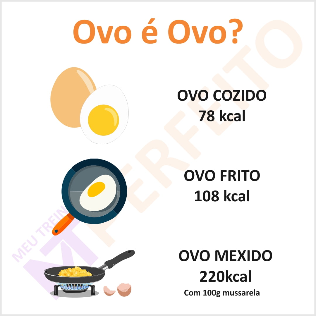 calorias ovo cozido