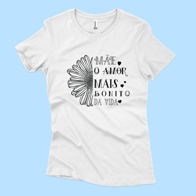camiseta combinando mãe e filho