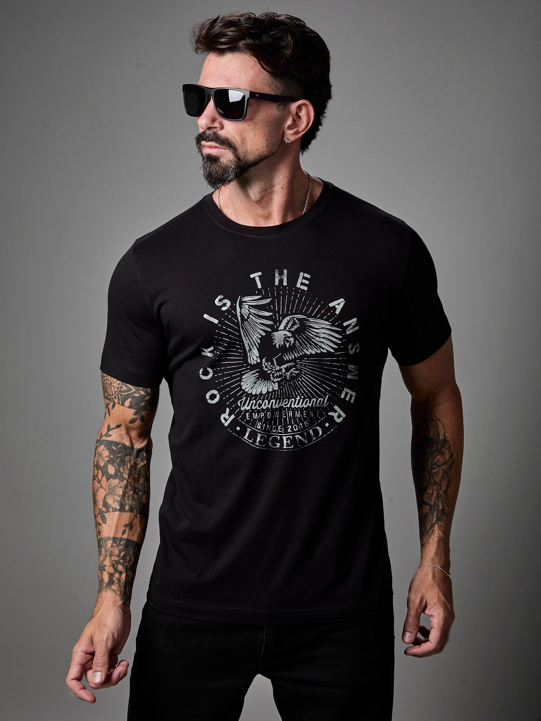 camiseta rock vintage