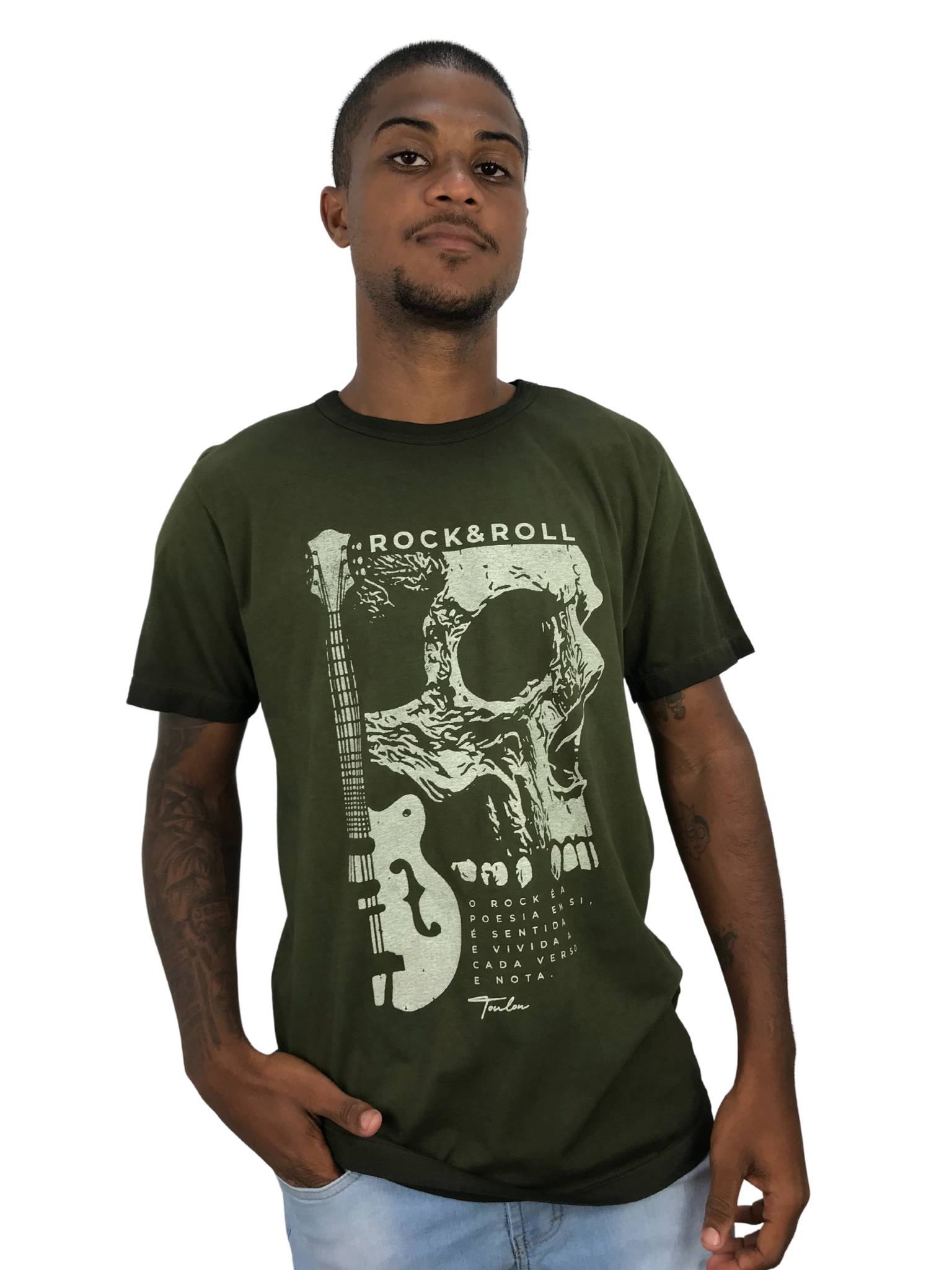 camiseta rock estonada