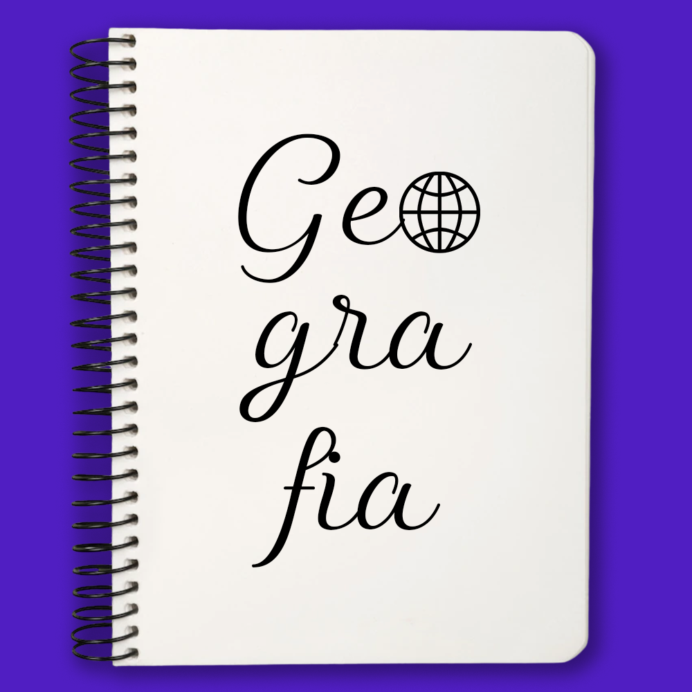 modelo de capa para trabalho escolar de geografia
