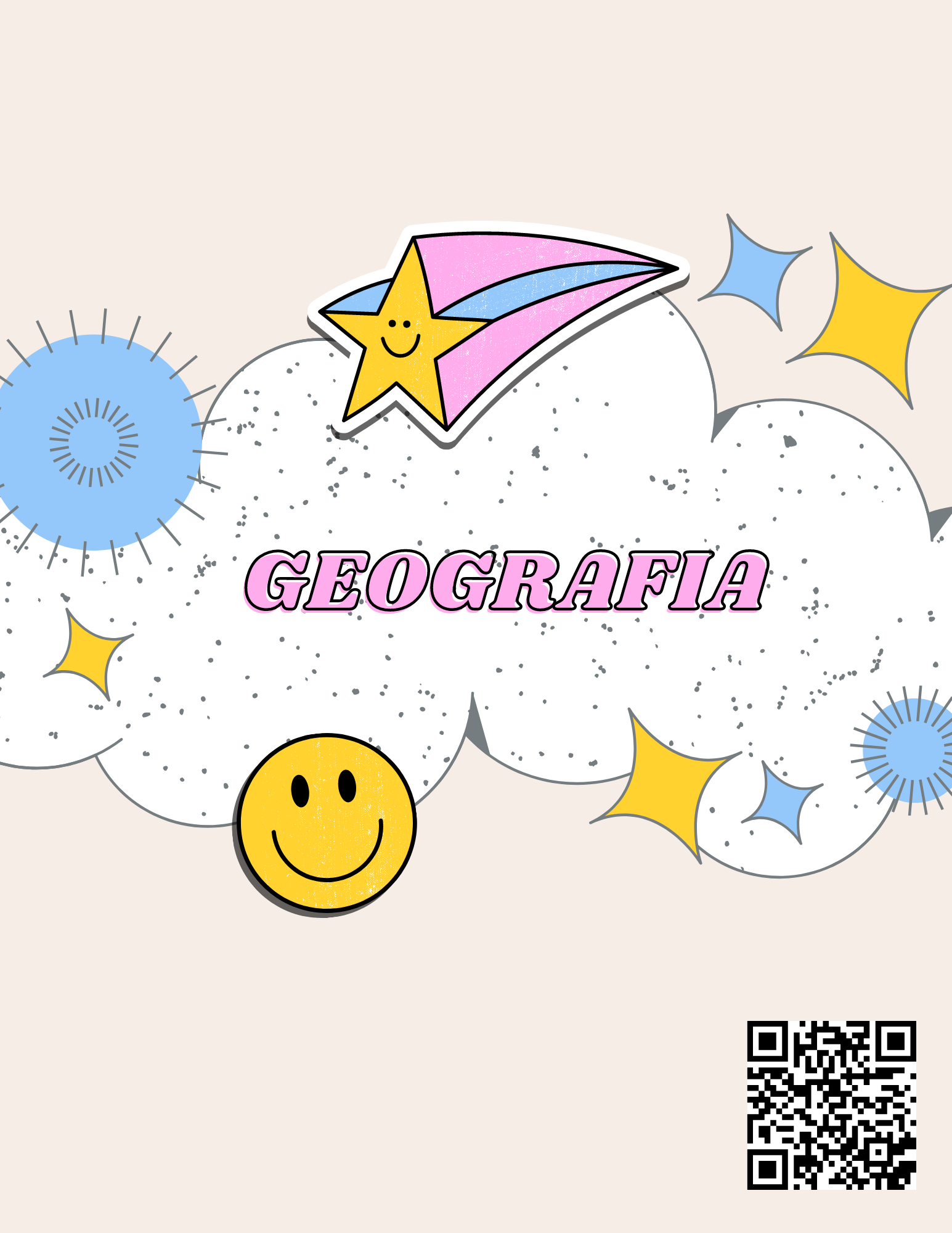 como fazer capa de geografia