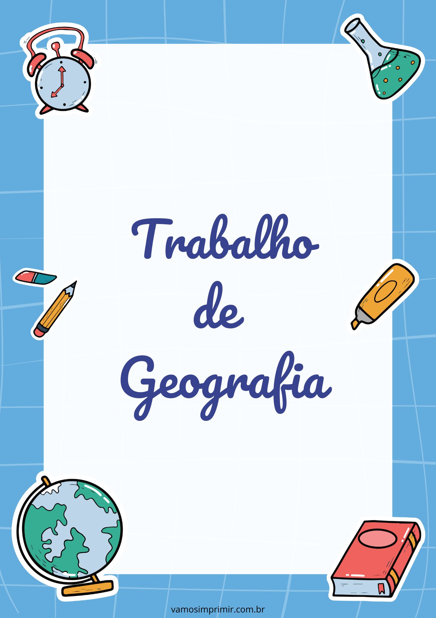 download capa trabalho geografia