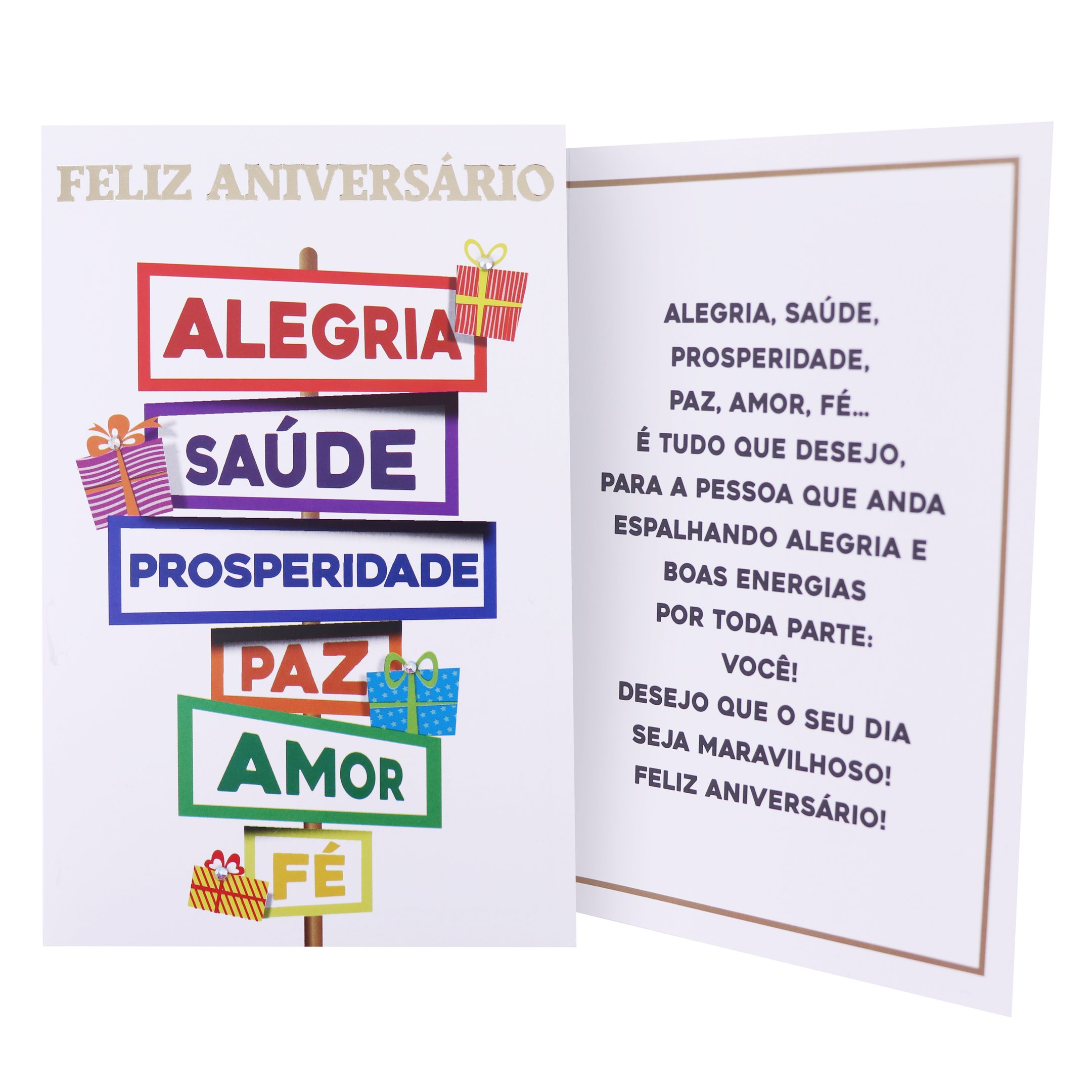 cartão de aniversário personalizado