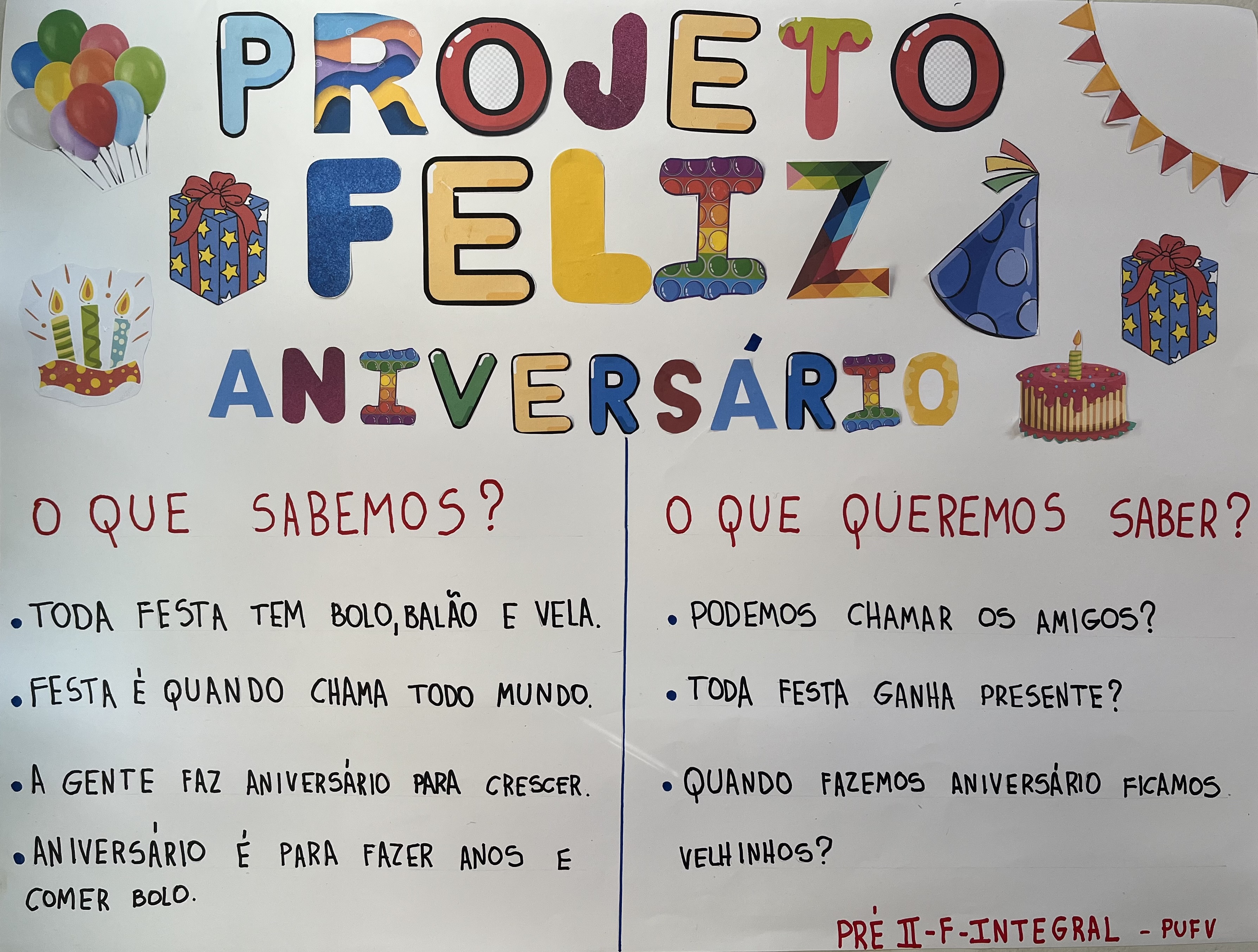 cartaz digital aniversário escola