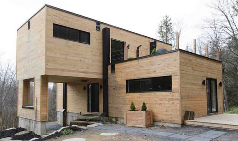 construção sustentável com contêineres
