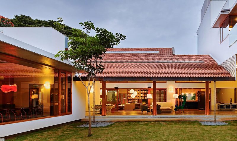 projeto casa em L