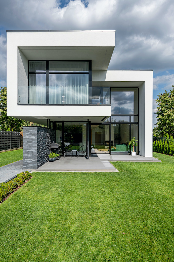 casa em L pequena