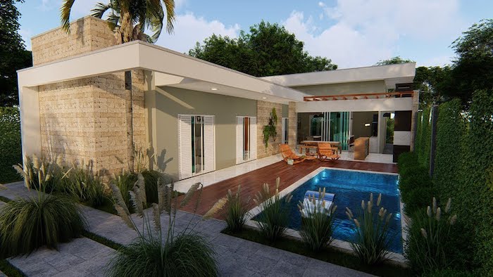vantagens casa em l