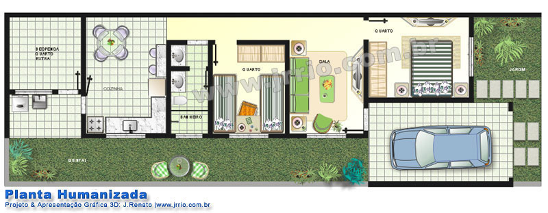 otimização de espaço em casas pequenas